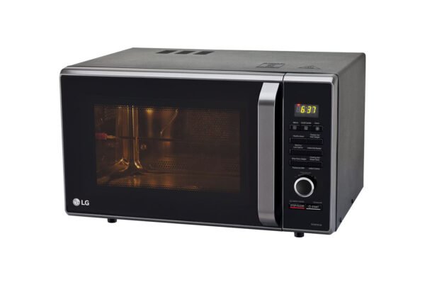 LG 28 L Convection Microwave Oven with 271 Auto Cook Menu, Motorised Rotisserie, Roti Basket, Diet Fry™ ( Black) - Image 2