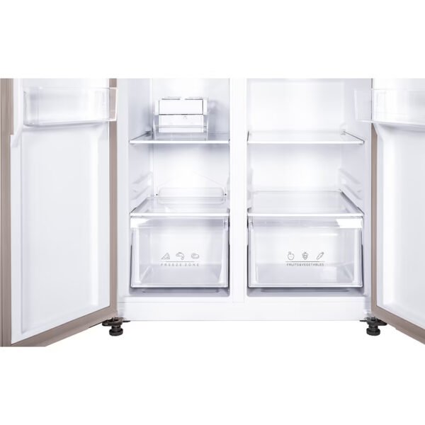 Kelvinator 500 litres Side-by-Side Refrigerator, Shiny Silver KRS-B520SSV - Image 7