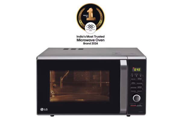 LG 28 L Convection Microwave Oven with 271 Auto Cook Menu, Motorised Rotisserie, Roti Basket, Diet Fry™ ( Black)