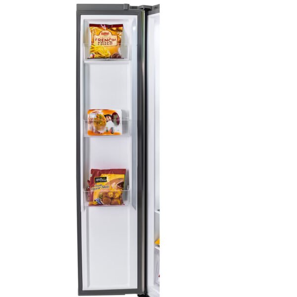 Kelvinator 500 litres Side-by-Side Refrigerator, Shiny Silver KRS-B520SSV - Image 3
